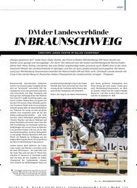 Titelbild der Ausgabe 5/2019 von SPORT:DM der Landesverbände in Braunschweig. Zeitschriften als Abo oder epaper bei United Kiosk online kaufen.