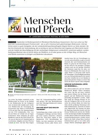 Titelbild der Ausgabe 11/2019 von Sport: Menschen und Pferde. Zeitschriften als Abo oder epaper bei United Kiosk online kaufen.