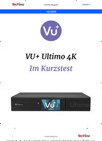 Titelbild der Ausgabe 13/2019 von TECHNIK: VU+ Ultimo 4K: Im Kurzstest. Zeitschriften als Abo oder epaper bei United Kiosk online kaufen.