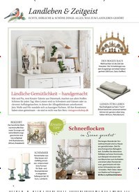Titelbild der Ausgabe 6/2023 von Landleben & Zeitgeist. Zeitschriften als Abo oder epaper bei United Kiosk online kaufen.