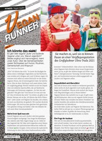 Titelbild der Ausgabe 3/2022 von VEGAN RUNNER. Zeitschriften als Abo oder epaper bei United Kiosk online kaufen.