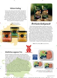 Titelbild der Ausgabe 1/2021 von Köstliches veganes Trio. Zeitschriften als Abo oder epaper bei United Kiosk online kaufen.