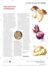 Titelbild der Ausgabe 6/2022 von Liebe Leserinnen und liebe Leser,. Zeitschriften als Abo oder epaper bei United Kiosk online kaufen.
