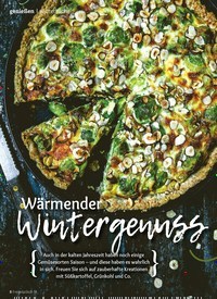 Titelbild der Ausgabe 1/2023 von Wärmender Wintergenuss. Zeitschriften als Abo oder epaper bei United Kiosk online kaufen.