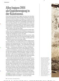 Titelbild der Ausgabe 6/2022 von Alles begann 2001 als Gegenbewegung in der Kunstszene.. Zeitschriften als Abo oder epaper bei United Kiosk online kaufen.