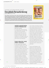 Titelbild der Ausgabe 6/2023 von Eine globale Herausforderung. Zeitschriften als Abo oder epaper bei United Kiosk online kaufen.