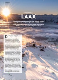 Titelbild der Ausgabe 1/2023 von LAAX. Zeitschriften als Abo oder epaper bei United Kiosk online kaufen.