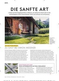 Titelbild der Ausgabe 4/2023 von DIE SANFTE ART. Zeitschriften als Abo oder epaper bei United Kiosk online kaufen.