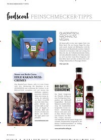 Titelbild der Ausgabe 1/2022 von foodscout FEINSCHMECKER-TIPPS. Zeitschriften als Abo oder epaper bei United Kiosk online kaufen.