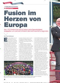 Titelbild der Ausgabe 5/2020 von Bundesliga: Eintracht Frankfurt: Fusion im Herzen von Europa. Zeitschriften als Abo oder epaper bei United Kiosk online kaufen.