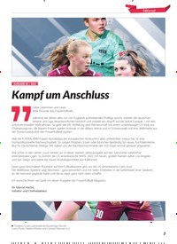 Titelbild der Ausgabe 2/2022 von Kampf um Anschluss. Zeitschriften als Abo oder epaper bei United Kiosk online kaufen.