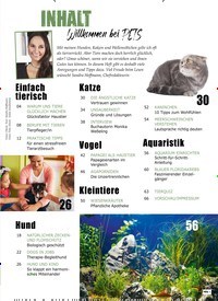Titelbild der Ausgabe 1/2021 von Warum uns Tiere glücklich machen. Zeitschriften als Abo oder epaper bei United Kiosk online kaufen.