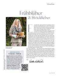 Titelbild der Ausgabe 1/2023 von Frühblüher & Strickfieber. Zeitschriften als Abo oder epaper bei United Kiosk online kaufen.