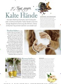Titelbild der Ausgabe 4/2018 von 10 Tipps gegen: Kalte Hände. Zeitschriften als Abo oder epaper bei United Kiosk online kaufen.