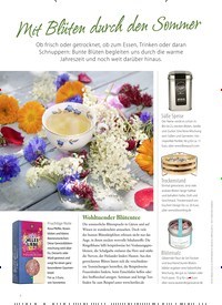 Titelbild der Ausgabe 3/2021 von Mit Blüten durch den Sommer. Zeitschriften als Abo oder epaper bei United Kiosk online kaufen.