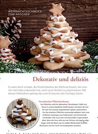 Titelbild der Ausgabe 30/2018 von WEIHNACHTSSCHMUCK ZUM NASCHEN: Dekorativ und deliziös. Zeitschriften als Abo oder epaper bei United Kiosk online kaufen.