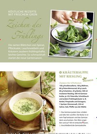 Titelbild der Ausgabe 33/2019 von KÖSTLICHE REZEPTE MIT FRISCHEM GRÜN: Zeichen des Frühlings. Zeitschriften als Abo oder epaper bei United Kiosk online kaufen.