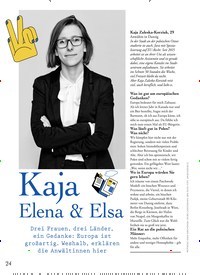 Titelbild der Ausgabe 5/2019 von Kaja Elena & Elsa. Zeitschriften als Abo oder epaper bei United Kiosk online kaufen.