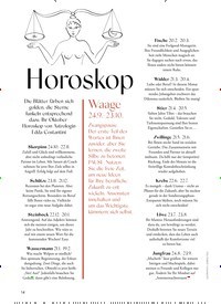 Titelbild der Ausgabe 10/2020 von Horoskop. Zeitschriften als Abo oder epaper bei United Kiosk online kaufen.