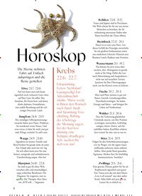 Titelbild der Ausgabe 7/2022 von Horoskop. Zeitschriften als Abo oder epaper bei United Kiosk online kaufen.