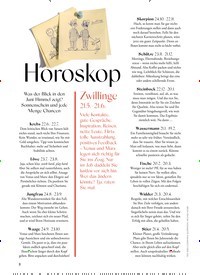 Titelbild der Ausgabe 6/2023 von Horoskop. Zeitschriften als Abo oder epaper bei United Kiosk online kaufen.