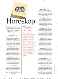 Titelbild der Ausgabe 4/2024 von Horoskop. Zeitschriften als Abo oder epaper bei United Kiosk online kaufen.