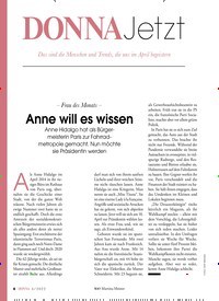 Titelbild der Ausgabe 4/2022 von Anne will es wissen. Zeitschriften als Abo oder epaper bei United Kiosk online kaufen.