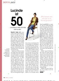 Titelbild der Ausgabe 4/2022 von Lucinde ist 50. Zeitschriften als Abo oder epaper bei United Kiosk online kaufen.