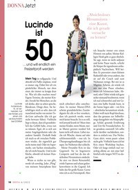 Titelbild der Ausgabe 6/2022 von Lucinde ist 50. Zeitschriften als Abo oder epaper bei United Kiosk online kaufen.