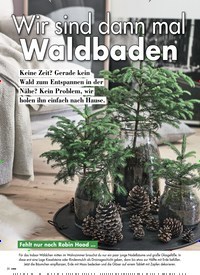 Titelbild der Ausgabe 5/2019 von Wir sind dann mal Waldbaden. Zeitschriften als Abo oder epaper bei United Kiosk online kaufen.