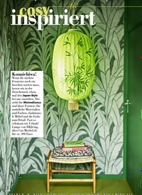 Titelbild der Ausgabe 4/2022 von cosy inspiriert. Zeitschriften als Abo oder epaper bei United Kiosk online kaufen.