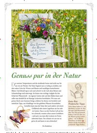 Titelbild der Ausgabe 2/2019 von Genuss pur in der Natur. Zeitschriften als Abo oder epaper bei United Kiosk online kaufen.