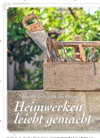 Titelbild der Ausgabe 2/2019 von Tipps und Kniffe rund ums Zuhause: Heimwerken leicht gemacht. Zeitschriften als Abo oder epaper bei United Kiosk online kaufen.
