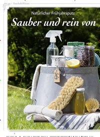 Titelbild der Ausgabe 1/2020 von Natürlicher Frühjahrsputz: Sauber und rein von A bis Z. Zeitschriften als Abo oder epaper bei United Kiosk online kaufen.
