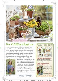 Titelbild der Ausgabe 1/2022 von Der Frühling klopft an. Zeitschriften als Abo oder epaper bei United Kiosk online kaufen.