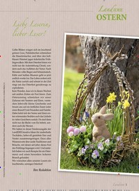 Titelbild der Ausgabe 1/2020 von Land IDEE OSTERN: Liebe Leserir, lieber Leser!. Zeitschriften als Abo oder epaper bei United Kiosk online kaufen.