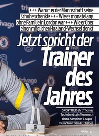 Titelbild der Ausgabe 42/2021 von Jetzt spricht der Trainer des Jahres. Zeitschriften als Abo oder epaper bei United Kiosk online kaufen.