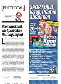 Titelbild der Ausgabe 9/2022 von Beeindruckend, wie Sport-Stars Haltung zeigen!. Zeitschriften als Abo oder epaper bei United Kiosk online kaufen.