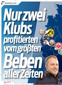 Titelbild der Ausgabe 12/2022 von Nur zwei Klubs profitierten vom größten Beben aller Zeiten. Zeitschriften als Abo oder epaper bei United Kiosk online kaufen.