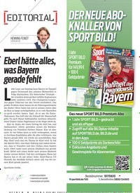Titelbild der Ausgabe 16/2022 von Eberl hätte alles, was Bayern gerade fehlt. Zeitschriften als Abo oder epaper bei United Kiosk online kaufen.