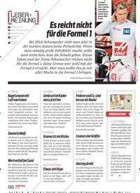 Titelbild der Ausgabe 24/2022 von Es reicht nicht für die Formel 1. Zeitschriften als Abo oder epaper bei United Kiosk online kaufen.
