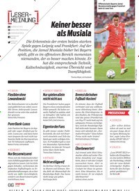 Titelbild der Ausgabe 32/2022 von Keiner besser als Musiala. Zeitschriften als Abo oder epaper bei United Kiosk online kaufen.