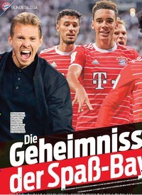 Titelbild der Ausgabe 32/2022 von Die Geheimnisse der Spaß-Bayern. Zeitschriften als Abo oder epaper bei United Kiosk online kaufen.