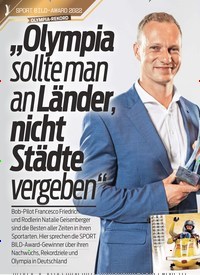 Titelbild der Ausgabe 41/2022 von „Olympia sollte man an Länder, nicht Städte vergeben“. Zeitschriften als Abo oder epaper bei United Kiosk online kaufen.