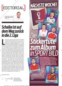 Titelbild der Ausgabe 42/2022 von Schalke ist auf dem Weg zurück in die 2. Liga. Zeitschriften als Abo oder epaper bei United Kiosk online kaufen.