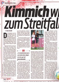 Titelbild der Ausgabe 44/2022 von Kimmich wird zum Streitfall. Zeitschriften als Abo oder epaper bei United Kiosk online kaufen.