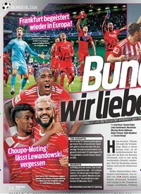 Titelbild der Ausgabe 45/2022 von Bundesliga, wir lieben Dich!. Zeitschriften als Abo oder epaper bei United Kiosk online kaufen.