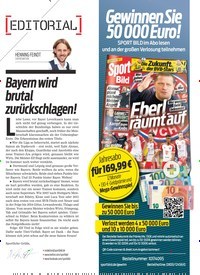 Titelbild der Ausgabe 16/2024 von Bayern wird brutal zurückschlagen!. Zeitschriften als Abo oder epaper bei United Kiosk online kaufen.