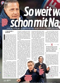 Titelbild der Ausgabe 17/2024 von So weit war Bayern schon mit Nagelsmann. Zeitschriften als Abo oder epaper bei United Kiosk online kaufen.