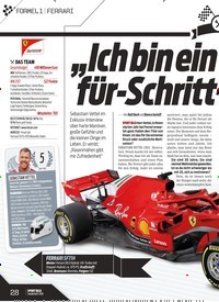 Titelbild der Ausgabe 1/2018 von FORMEL 1 | FERRARI:,,Ich bin ein Schritt-für-Schritt-Mensch“. Zeitschriften als Abo oder epaper bei United Kiosk online kaufen.